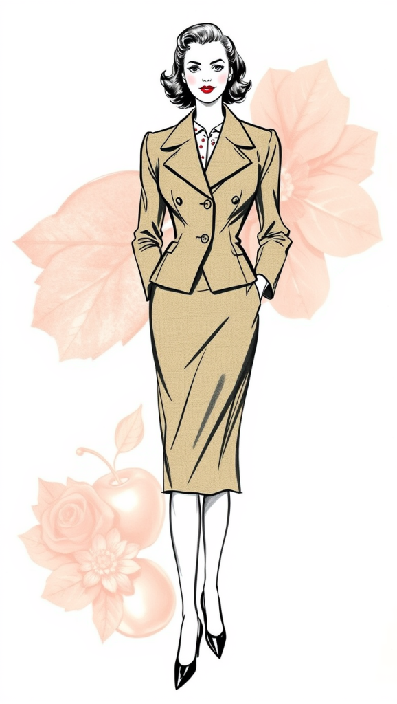 Autumn-1950s fashion