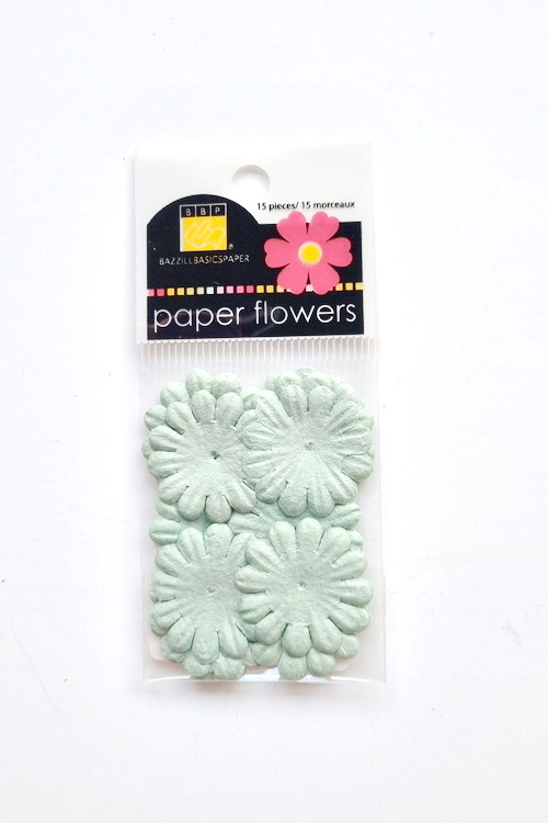 Flowers - 0.75" Bachelor - Aqua