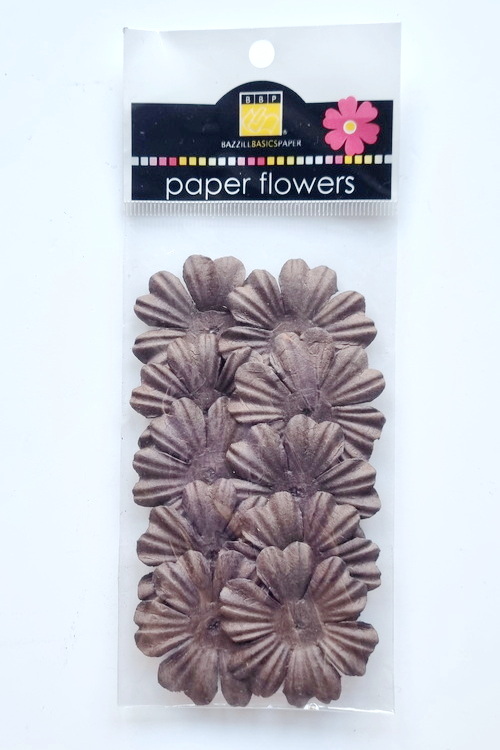 Flowers - 1.5" Primula - Brown