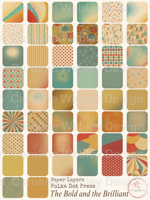 Download - Paper Layers - Polka Dot Press - The Bold and the Brilliant
