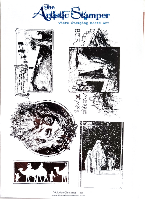 Stamps - The Artistic Stamper - Victorian Christmas #1