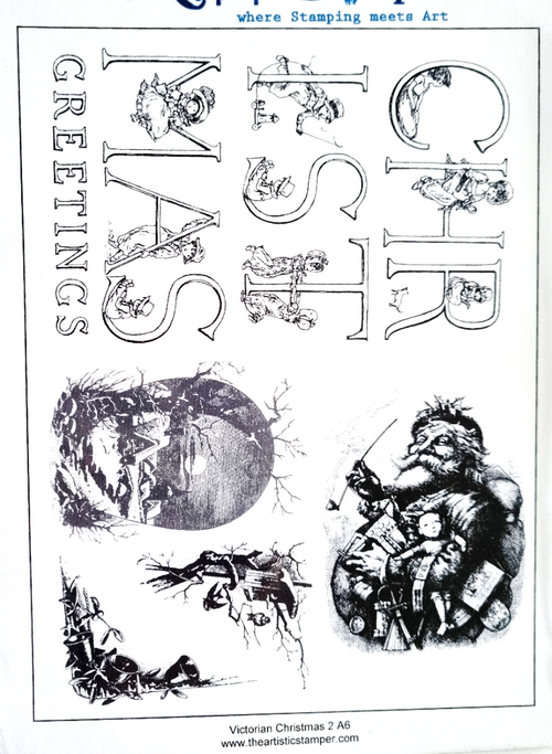 Stamps - The Artistic Stamper - Victorian Christmas #2