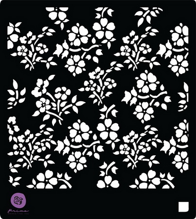 Prima - Stencil - Tubaroses
