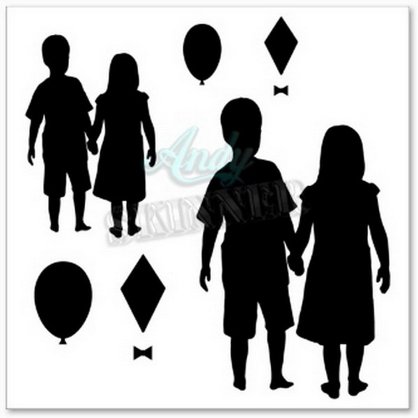Tando Creative - Stencil - Children