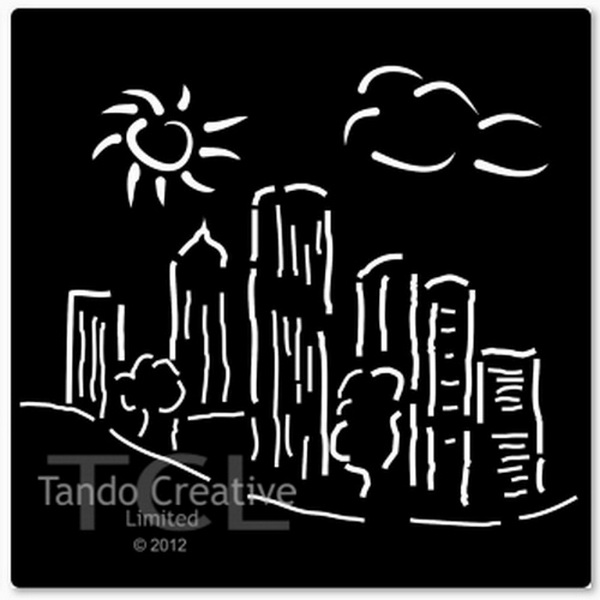 Tando Creative - Stencil - City Skyline