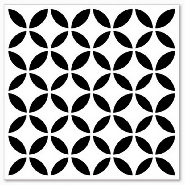 Tando Creative - Stencil - Diamond Circles