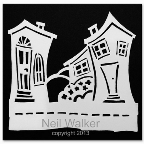 Tando Creative - Stencil - Wonky Street