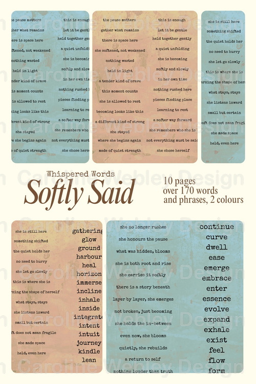 Download - Whispered Words - Softly Said